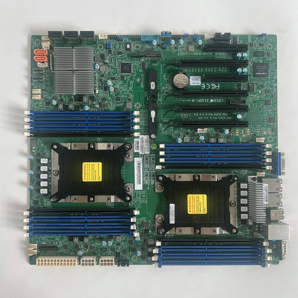 超微X11DPi-N主板 拆机新 配送档片不