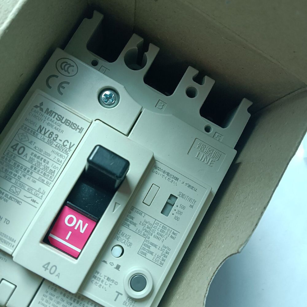 塑壳漏电断路器NV63-CV 3P 40A 10