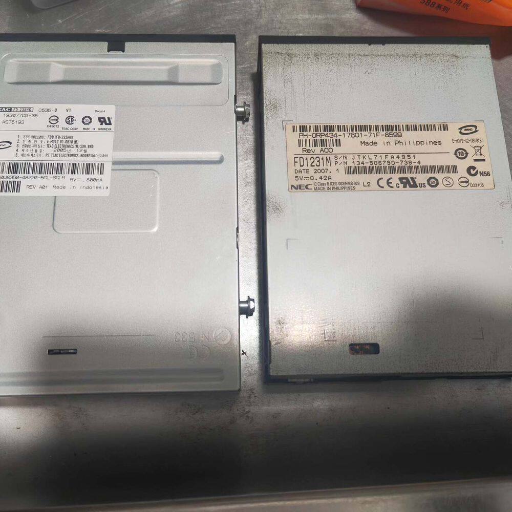 拆机工业软驱FD-235HG FD1231M实物拍摄