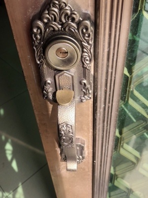 青古铜通用型老式门锁