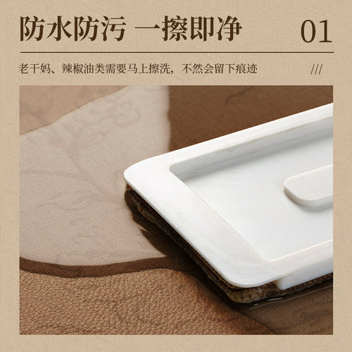 入户门地垫中古风高级感皮革地垫PVC可裁剪门垫防水可擦免洗地垫
