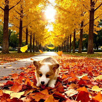 柯基幼犬不掉毛家养狗威尔士小型