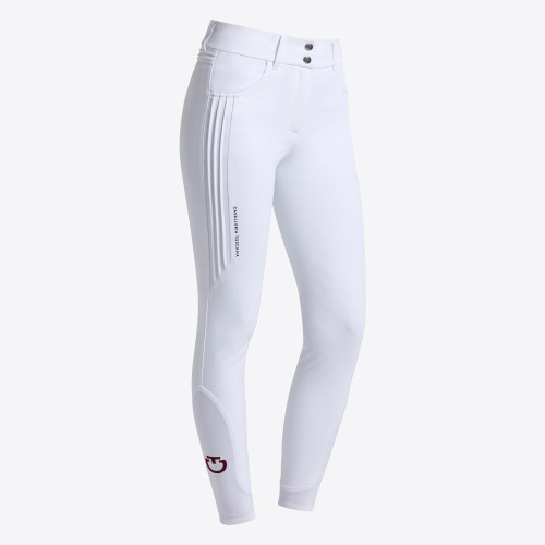 CT 女士马术比赛训练马裤Pleated Insert Knee Patch Breeches