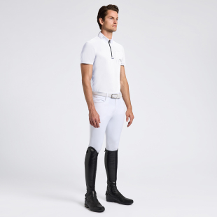 Jersey Perforated 马术比赛短袖 Shirt Competition 男士