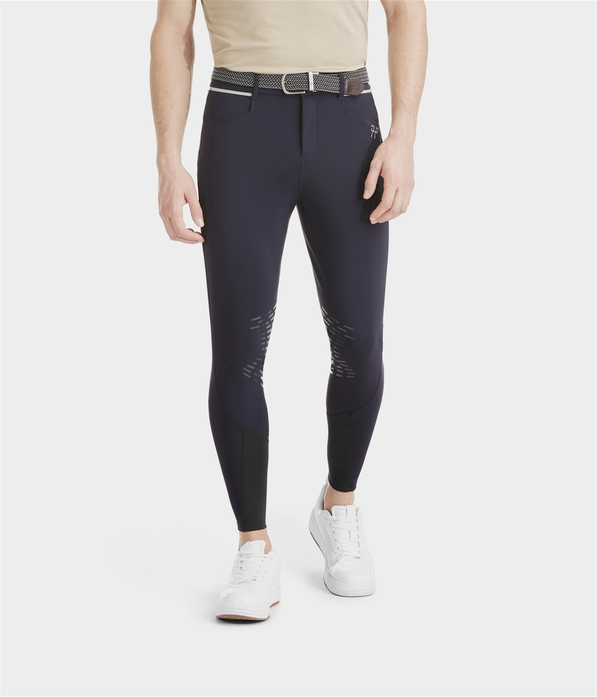 驿乐马术法国HORSE PILOT速干透气高弹硅胶马裤 X-Design pants m