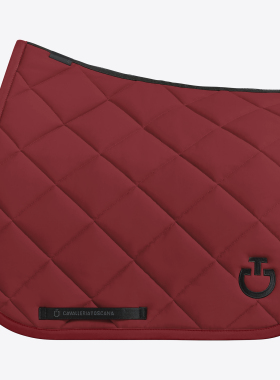 CT 舞步汗屉耳罩 Diamond Quilted Jersey Dressage Saddle Pad