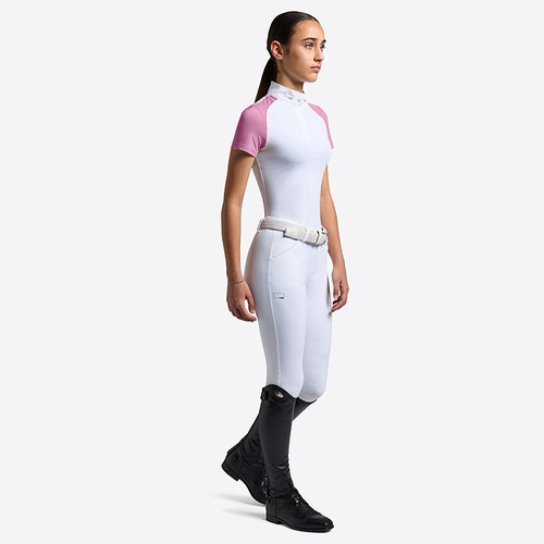 RG 女孩马术比赛训练短袖Micro Perforated Jersey Inserts S/S