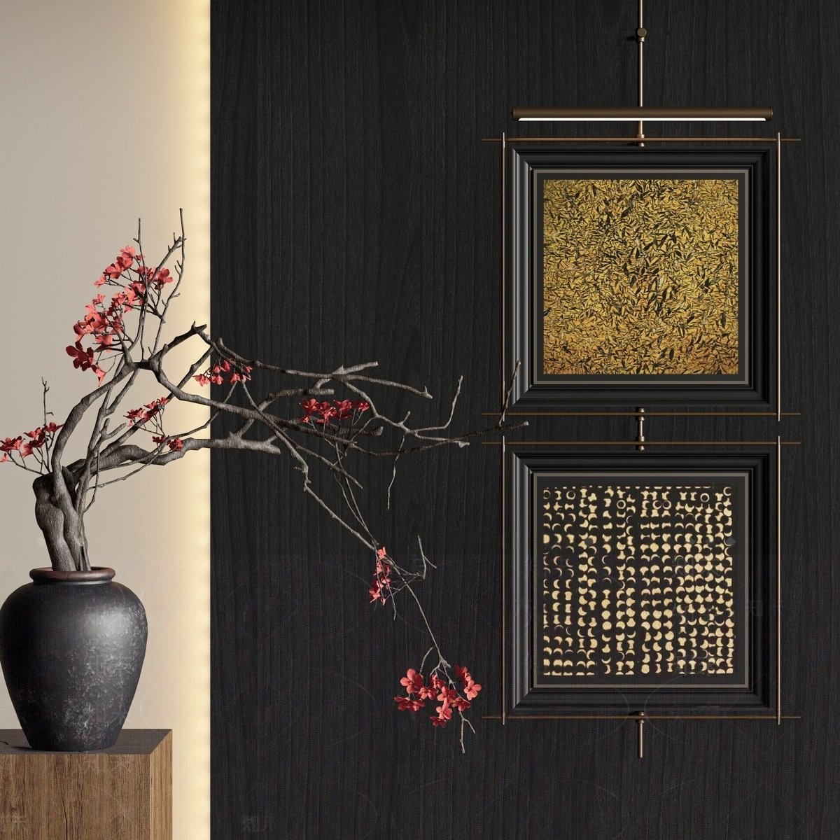 中古风金属杆3D立体浮雕机理墙面装饰画客房餐饮棋牌室会所氛围灯,家居饰品,氛围画/灯画,淘宝优惠券,粉丝福利购,淘宝优惠卷