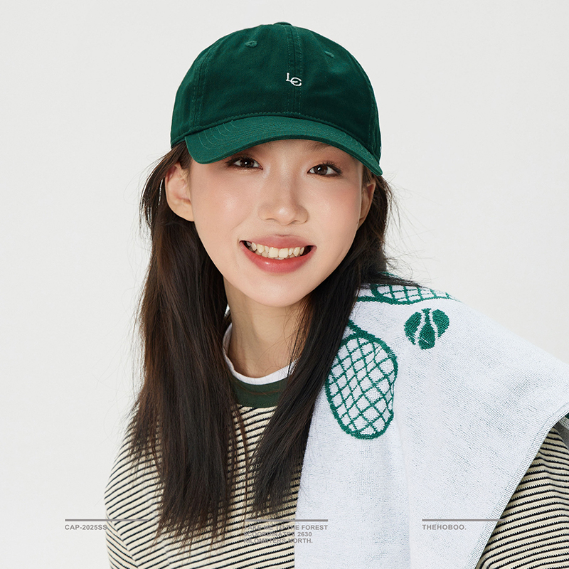 鸭舌帽女显脸小帽子女款2025新款百搭大头围男大帽檐防晒棒球帽潮