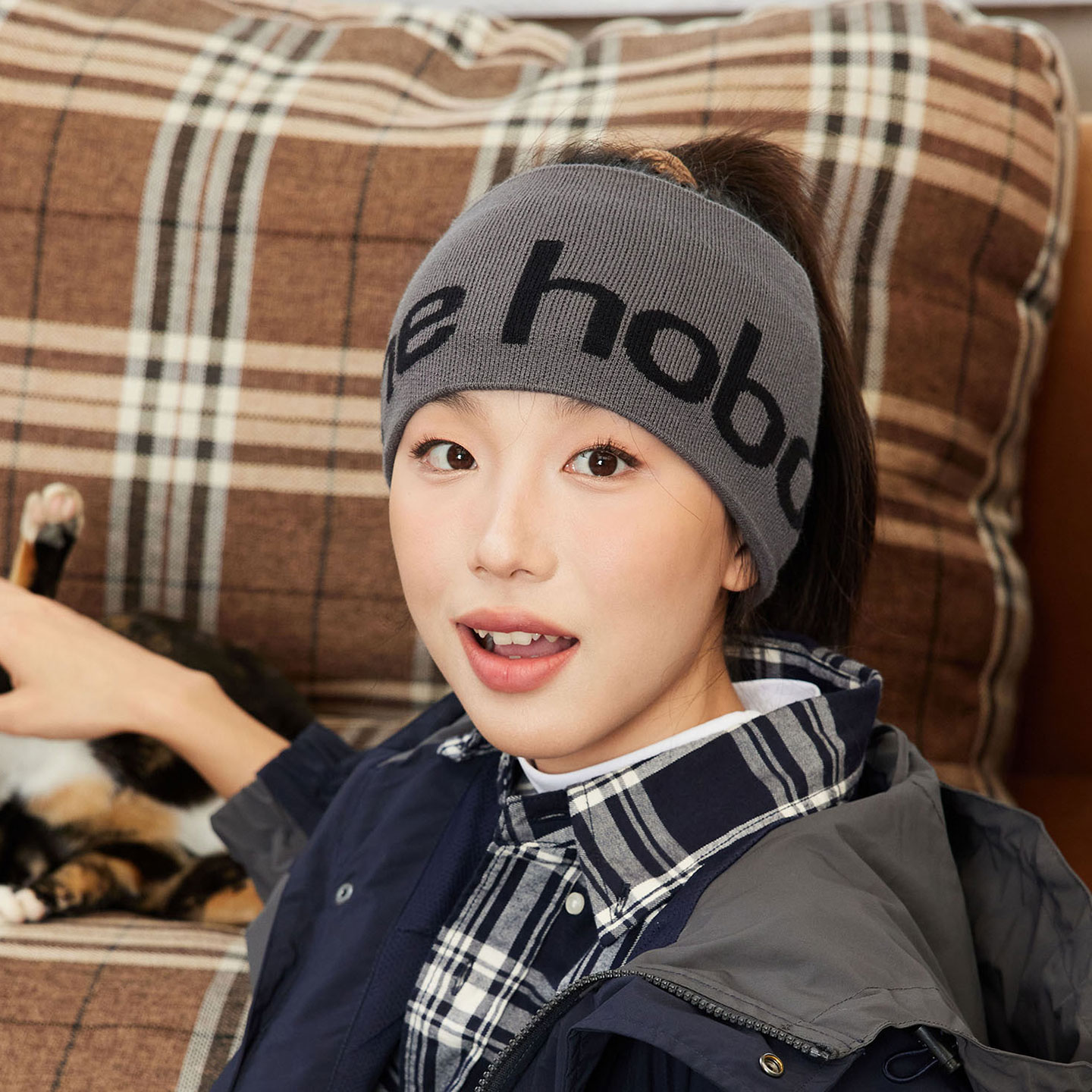 韩版网红宽边发带女秋冬季运动散步男款保暖毛线针织头带洗脸发箍