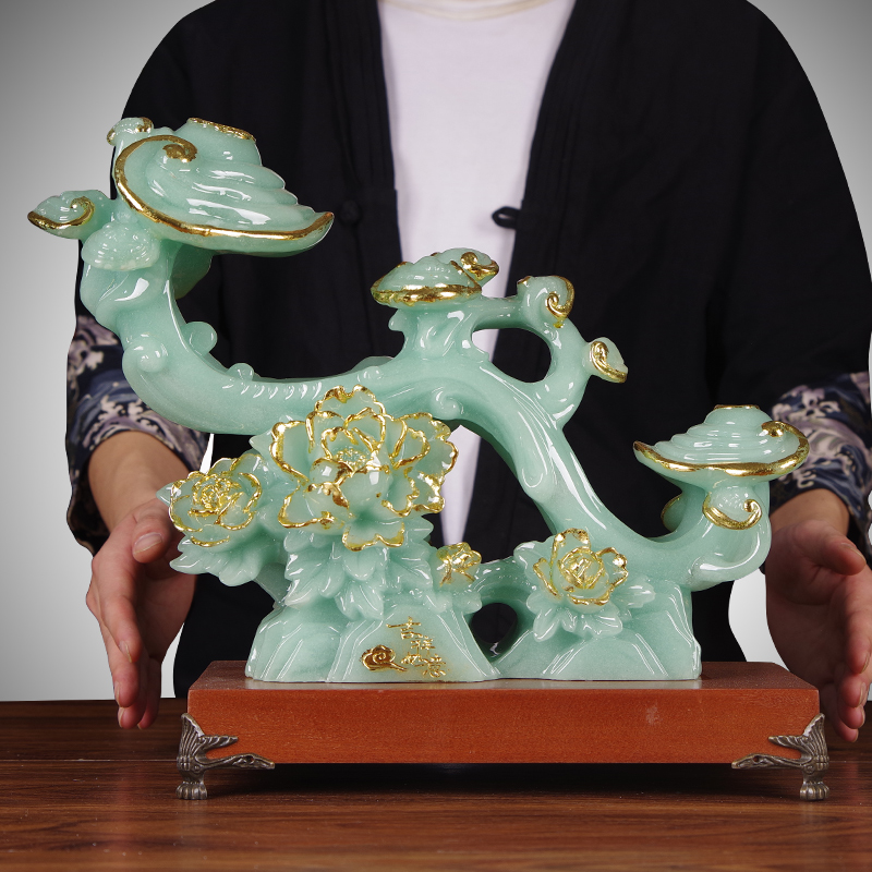 玉石粉木香客厅简约风