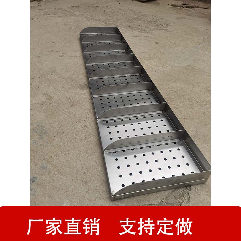 不锈钢烧烤展示柜摆盘漏水盘鱿鱼加湿摆盘海鲜沥水盘阶梯柜摆盘
