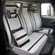 汽车座套福田图雅诺座椅套图雅诺通途EV四季 通用坐垫前排三座单座