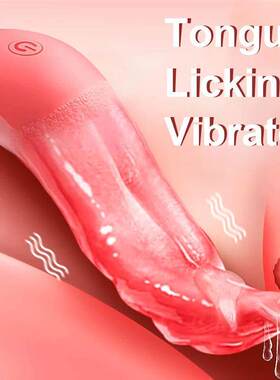 Realistic Licking Tongue Vibrators for Women 10 Speeds