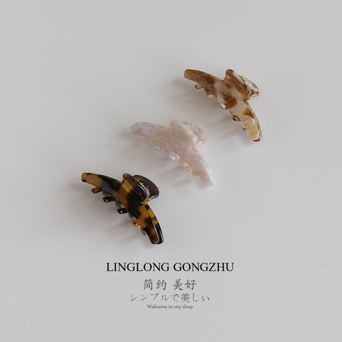 玲珑公主抓夹简约月牙形