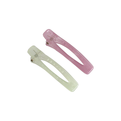 简约纯色鸭嘴夹发夹女甜美果冻色边夹刘海夹碎发夹洗脸盘发夹头饰