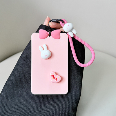 适用特斯拉卡片钥匙套model3卡套model丫高级modelX/S焕可爱女生