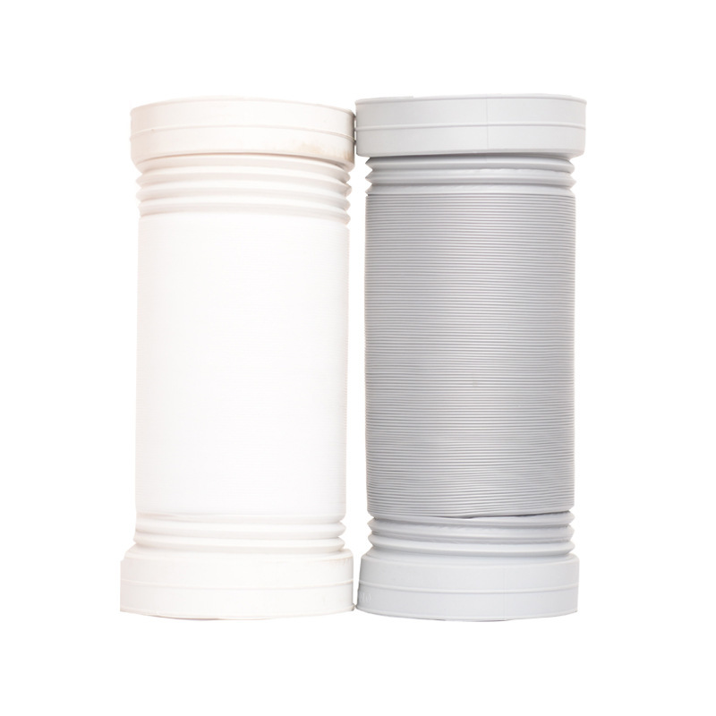 油烟机伸缩管道大小头排烟管软管加厚排风管子塑料PE厨房通风管