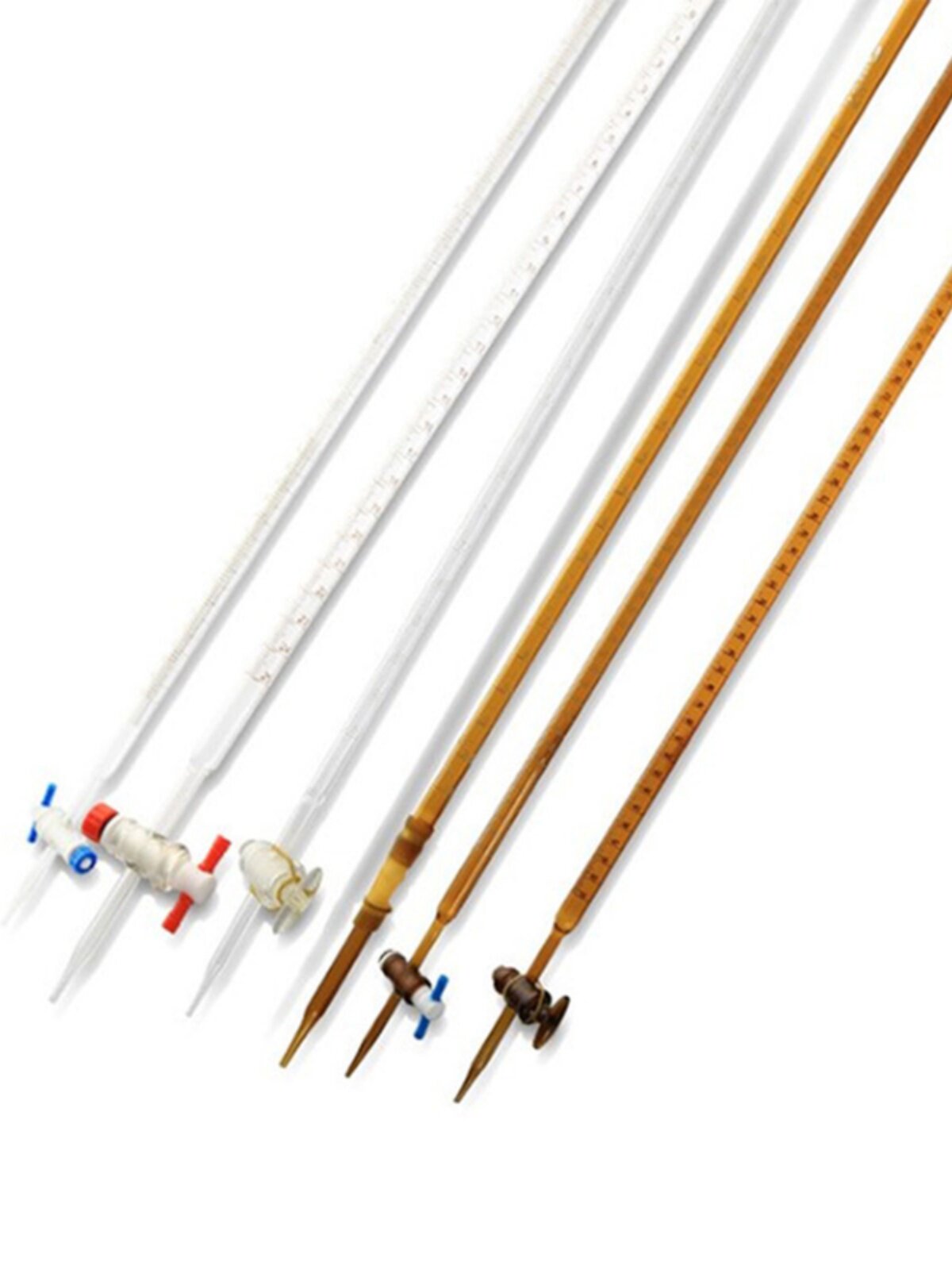 天玻a级滴定管可过检酸式碱式102550ml