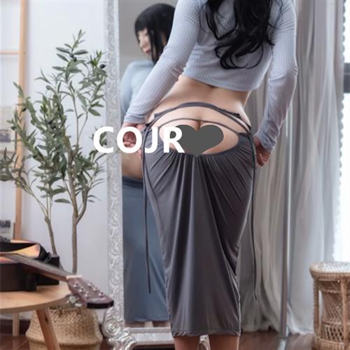 后妈包臀裙女配黑丝连衣裙辣妹御姐黑色套装纯欲性感紧身修身裙子