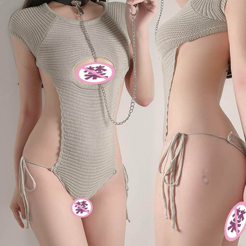 情趣事衣服2024新款性感毛衣连体制服情取房高级潮睡衣晴趣内衣裤图片