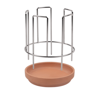黄缘乌龟专用304不锈钢喂食器爬宠陆龟半水龟防争抢食盘食台水盘