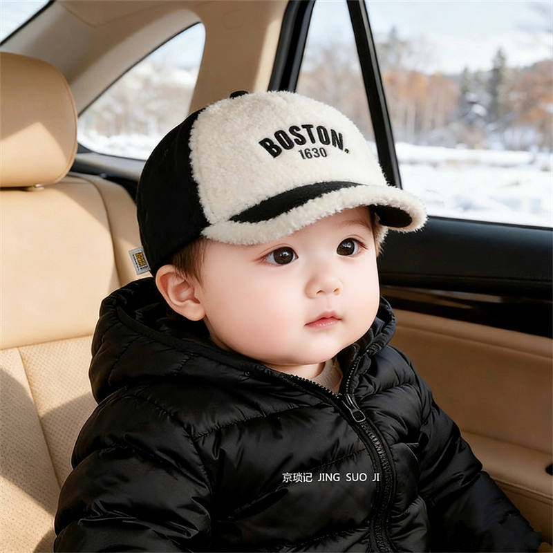 儿童帽子秋冬款羊羔绒棒球帽外出男女童毛绒帽保暖冬季宝宝鸭舌帽,童装/婴儿装/亲子装,帽子,淘宝优惠券,粉丝福利购,淘宝优惠卷