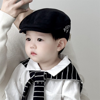 宝宝儿童帽子春秋季洋气保暖
