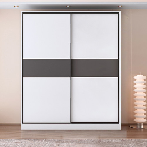 家用卧室衣柜纯实木生态板