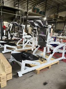 BB双向深蹲训练器哈克深蹲机商用健身器材卧式深蹲机