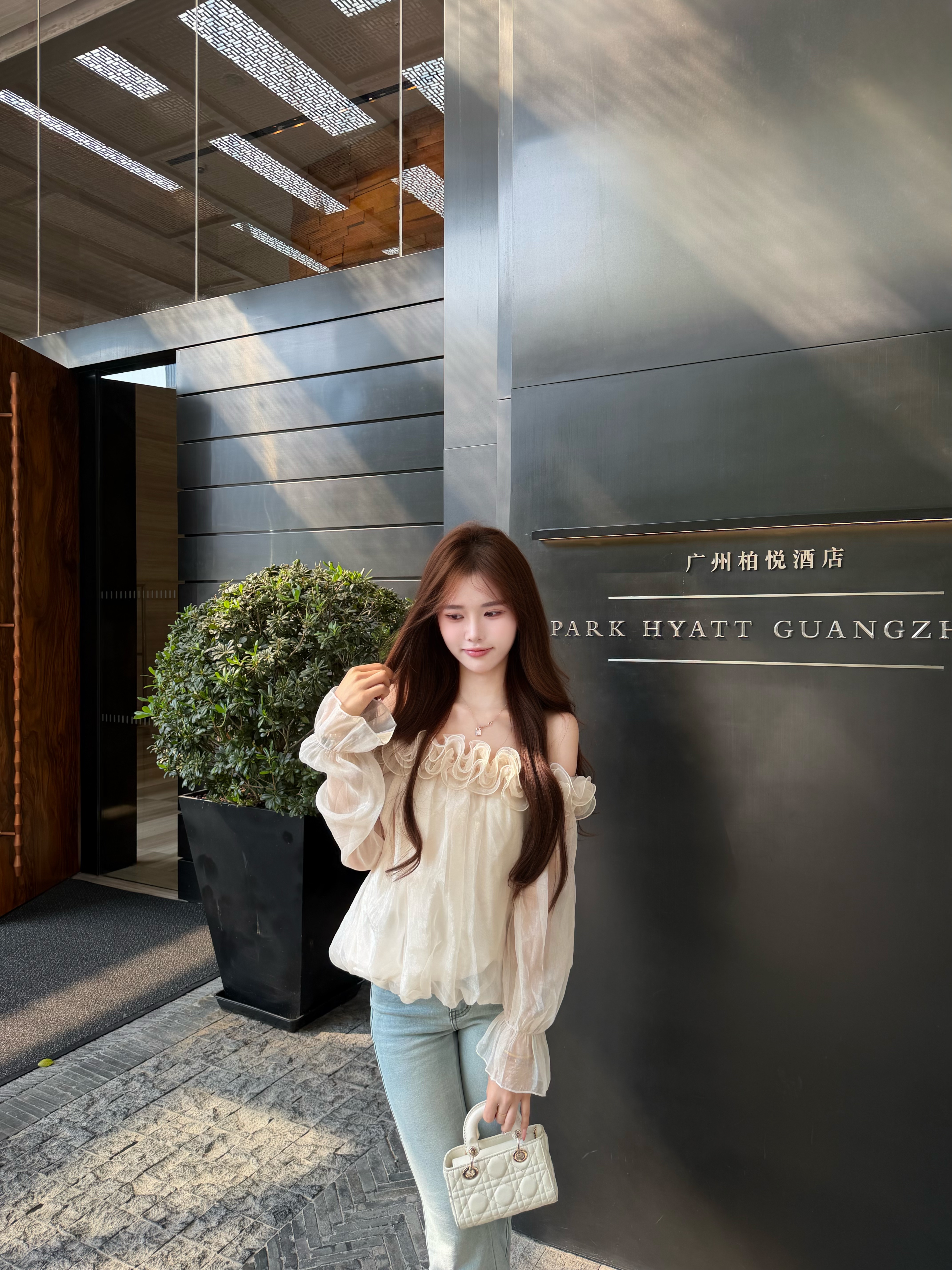 【SALE服饰】新款韩系超美气质小仙女衬衫+牛仔裤