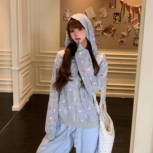 韩系星星薄款防晒服外套
