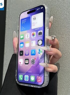 PHILIPS透明iPhone防摔手机壳