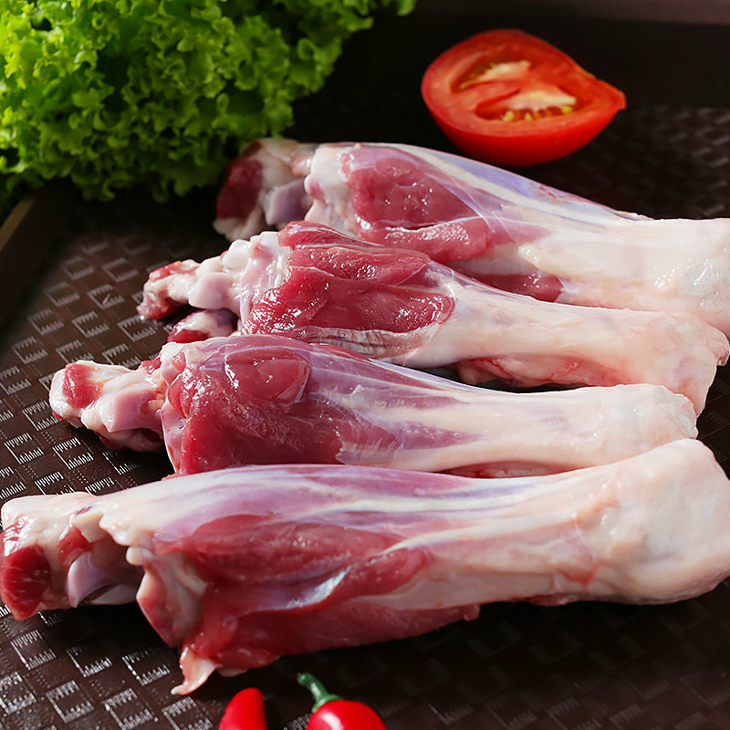 锡原牧场 羊小腿羊棒骨羊腱子冷冻烧烤食材烤羊腿内蒙鲜羊腿2斤