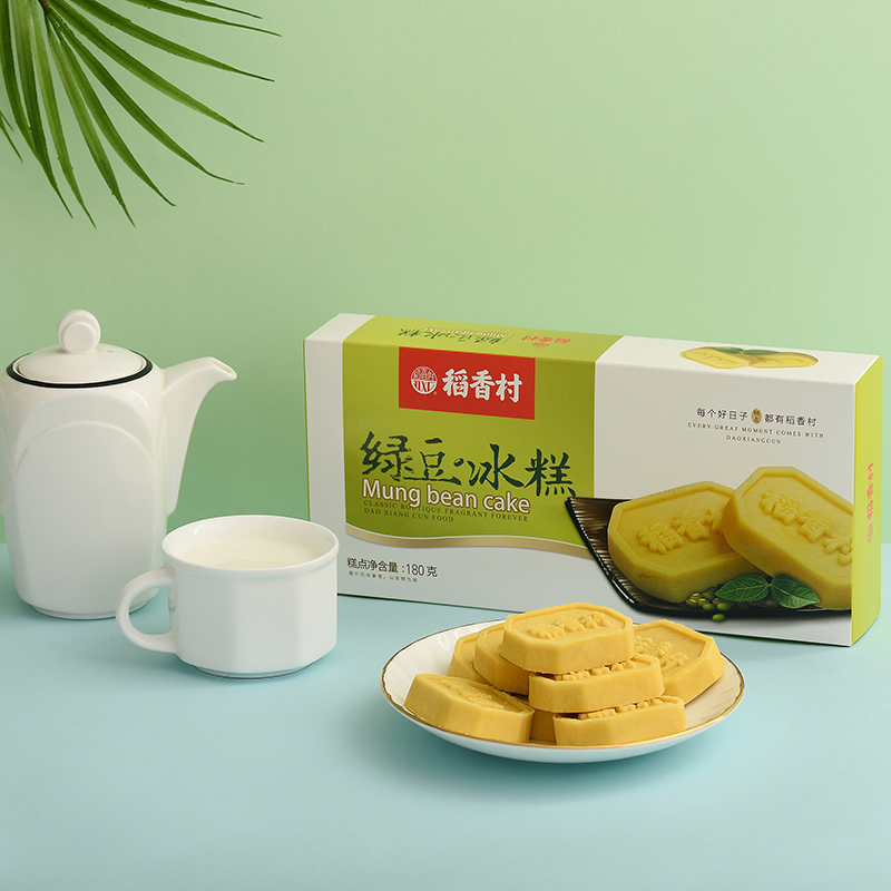 绿豆冰糕稻香村糕点茶点心好吃的休闲零食小吃食品传统老式特产 零食/坚果/特产 中式糕点/新中式糕点 原图主图