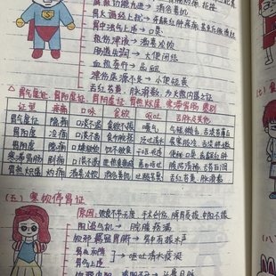 中医诊断笔记本自学考研考编医师传承A5大本胶装成册148mm*210mm