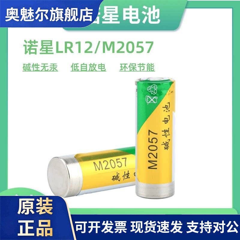 适用诺星M2057/LR12碱性环保干电池1.5V大容量LT-Z18浪天电动牙刷专用