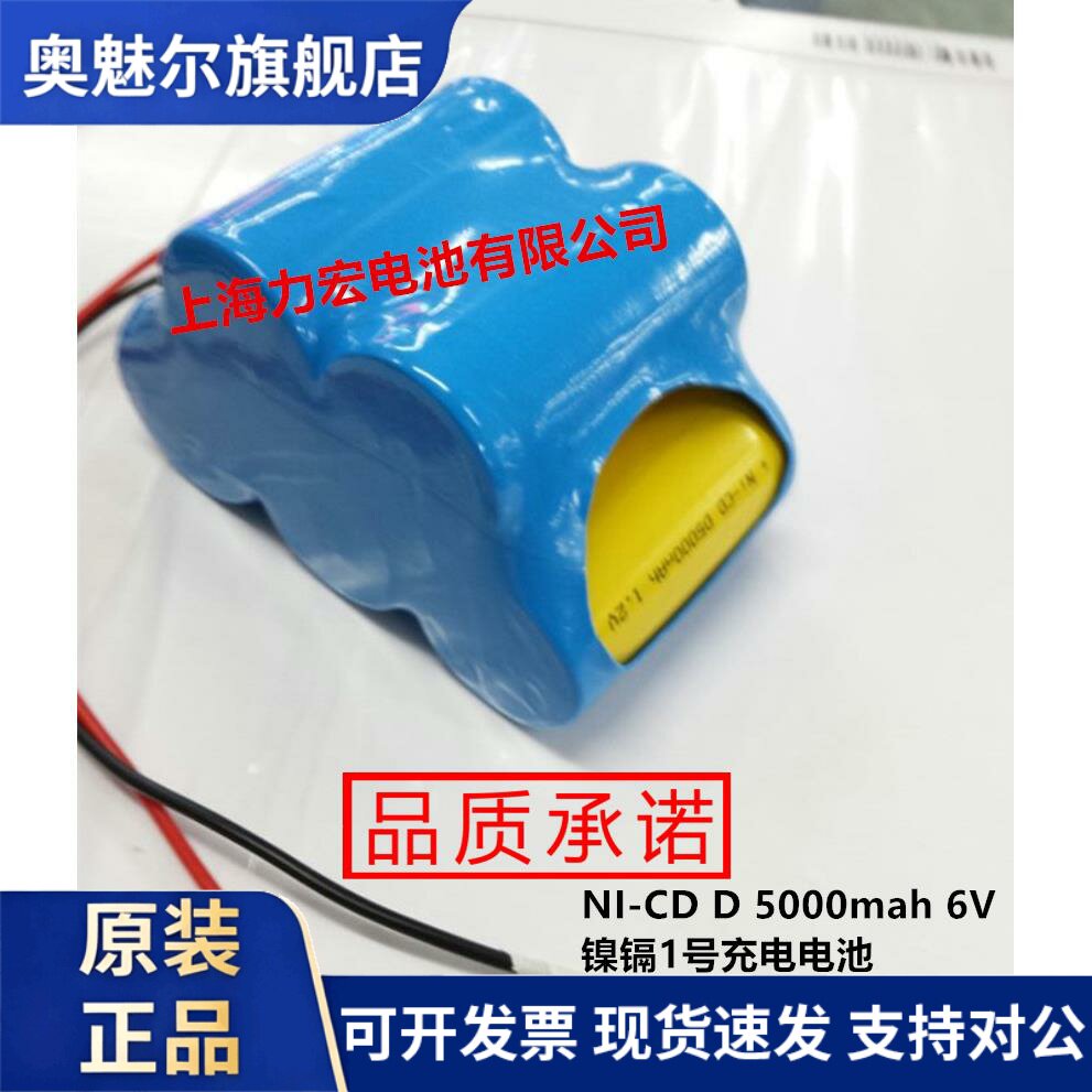NI-CD D 5000mah 6V 镍镉1号充电电池 磅秤电子秤设备仪器 可定做