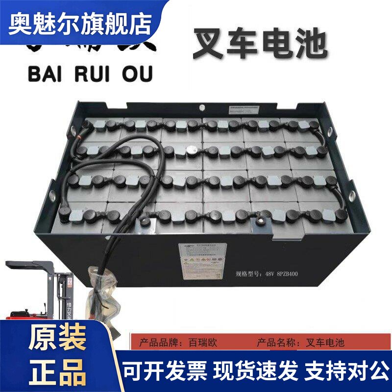 适用百瑞欧林德40-5PZS575合力E30电动叉车电池组48v575Ah 420 24v240