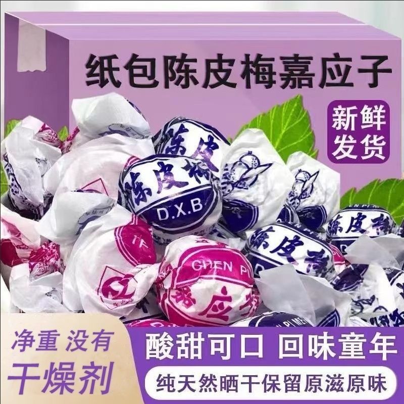 广东特产陈皮梅加应子嘉应子老字号酸甜零食混合正宗潮汕火锅解腻
