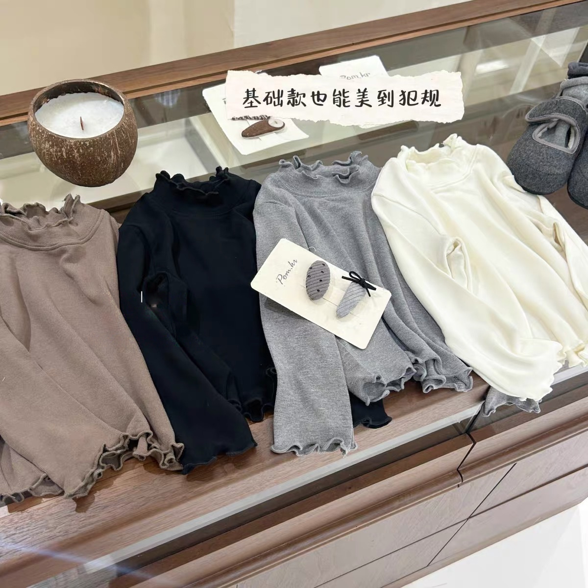 【现货】女童打底衫春秋装2025新款儿童长袖t恤女宝上衣内搭百搭