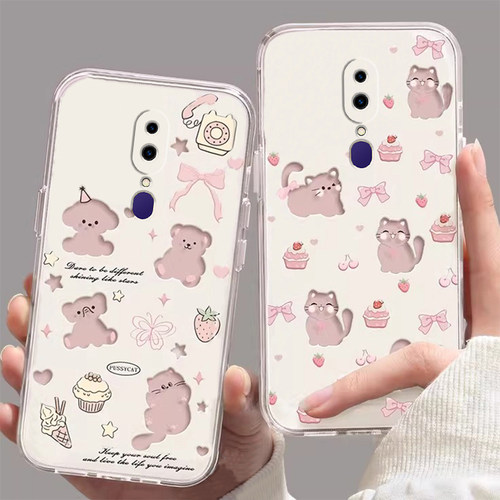 适用于OPPOA9手机壳女可爱手链