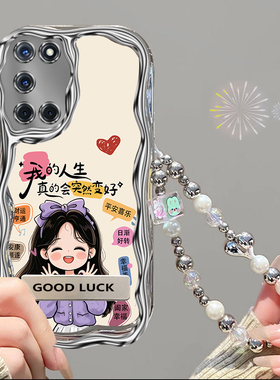 会变好适用于OPPOA52手机壳A53【5G】保护套女款手链新款可爱超薄软壳防摔全包边卡通oppoa53【5G】保护壳