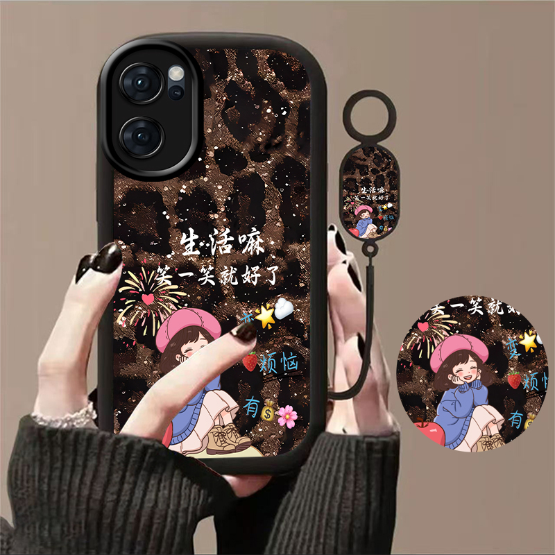 女新款卡通手链手机壳