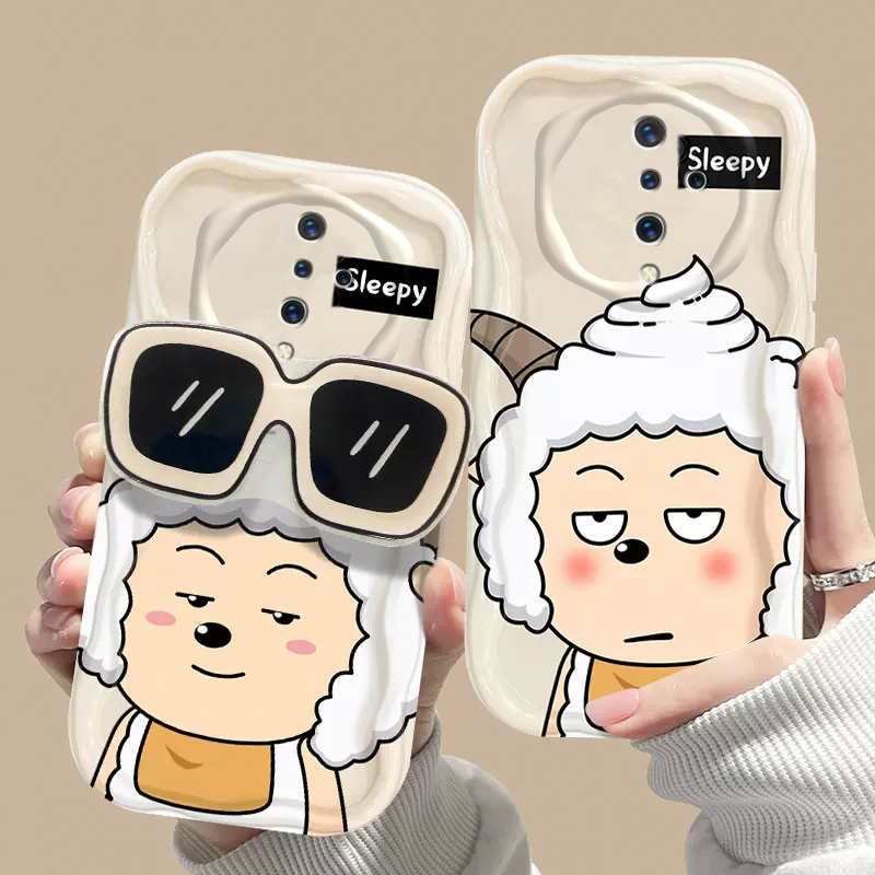 适用于vivoy9s手机壳女可爱支架