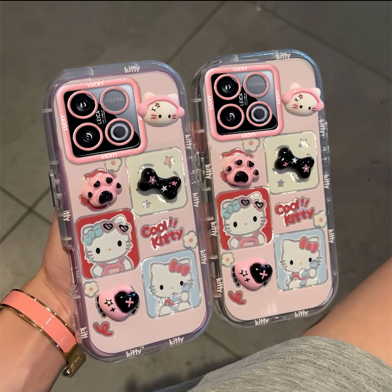 适用于iqooz10turbo手机壳卡通镜子支架iQOOZ10TurboPro/Z10X保护套女款防摔软壳新款可爱公仔网红高级感