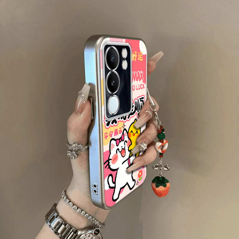 女新款卡通手链手机壳