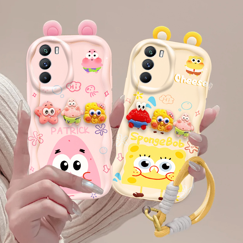 适用于vivoT1手机壳女卡通公仔