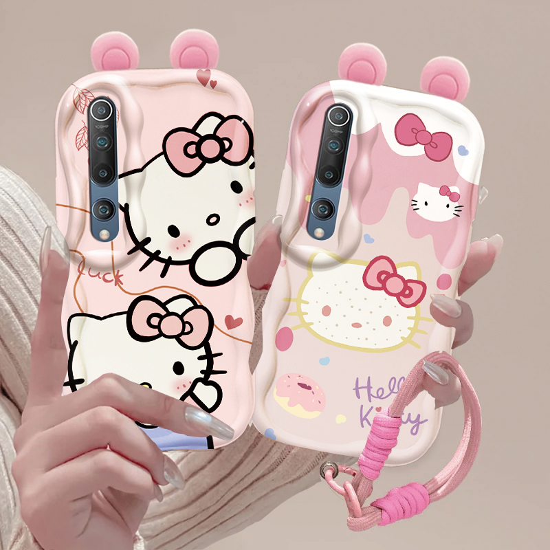 适用于小米10手机壳女可爱公仔