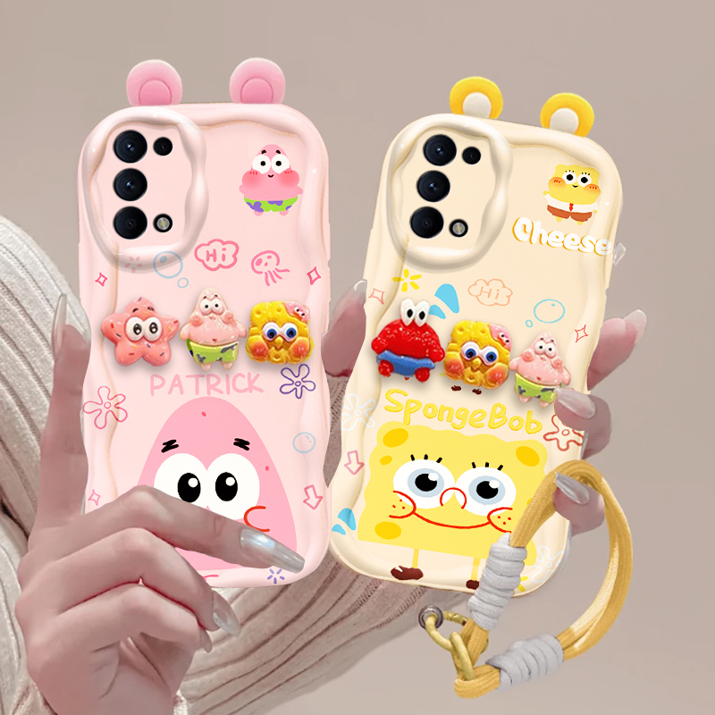 适用于OPPOReno5手机壳女卡通